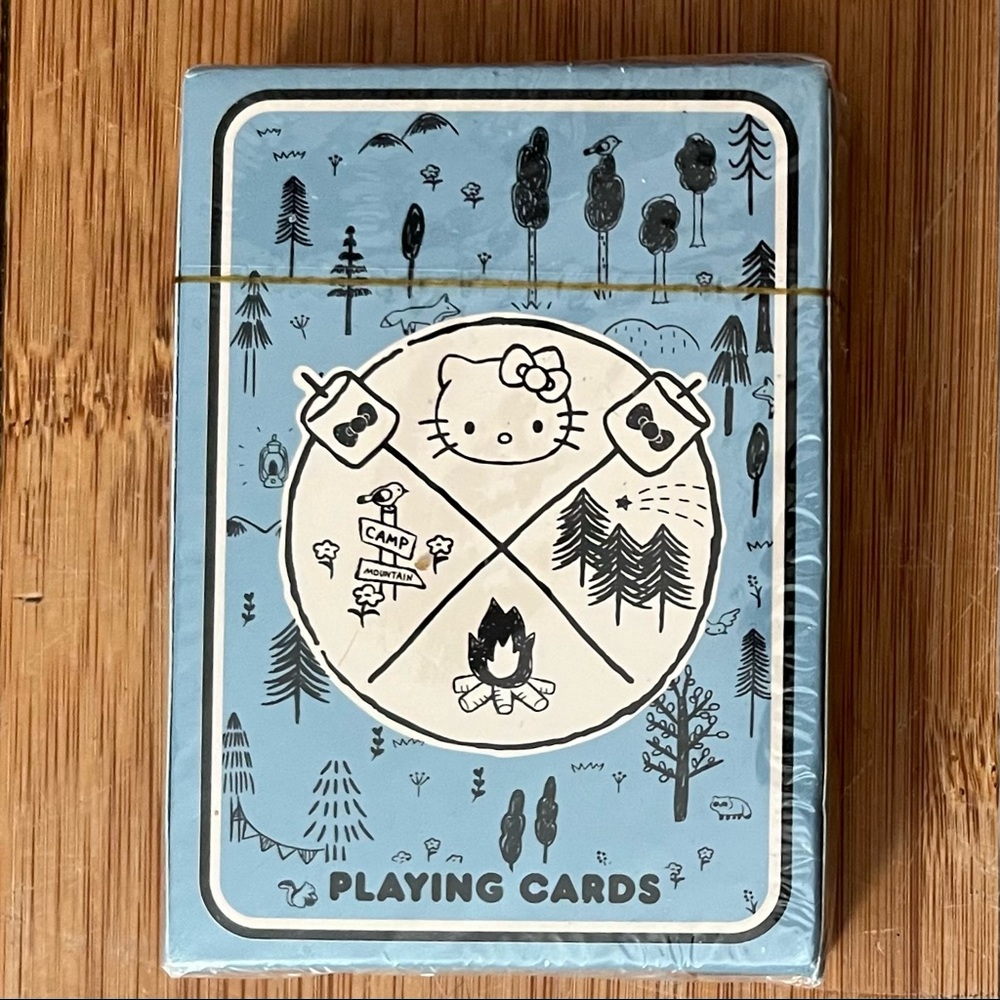 Hello Kitty Playing Cards—new in wrapper!—from “S’more Smiles” Sanrio Lootcrate